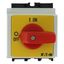 On-Off switch, P1, 40 A, service distribution board mounting, 3 pole, Emergency switching off function, with red thumb grip and yellow front plate thumbnail 12