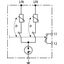 Surge arrester Type 3 / 2-pole w. solder pins f. inst. into terminal e thumbnail 3