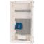 Compact distribution board-flush mounting, multimedia, 3-rows, super-slim sheet steel door thumbnail 15