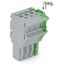 1-conductor female connector Push-in CAGE CLAMP® 4 mm² gray, green-yel thumbnail 3