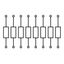 Component module with resistor with 8 pcs Resistor 2K7 thumbnail 5