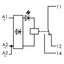 Relay module Nominal input voltage: 115 VAC 1 changeover contact gray thumbnail 3