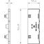 GEK-KE53160-3 End piece for GEK-K53160-3, 3-compart. 53x160mm thumbnail 2