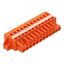 1-conductor female connector CAGE CLAMP® 2.5 mm² orange thumbnail 1