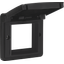 Adapter frame with hinged lid suitable for 45 x 45 mm functions in spl thumbnail 1