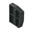 End and partition plate for terminals, 40 mm x 5.5 mm, black thumbnail 2