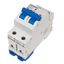 Miniature Circuit Breaker (MCB) AMPARO 10kA, B 25A, 2-pole thumbnail 6