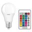 LED Retrofit RGBW lamps with remote control 9.4W 827 Frosted E27 thumbnail 8