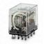 Relay, plug-in, 14-pin, 4PDT, 10 A, 100/110 VAC thumbnail 2