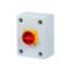 Main switch, T0, 20 A, surface mounting, 3 contact unit(s), 3 pole, 2 N/O, 1 N/C, Emergency switching off function, Lockable in the 0 (Off) position, thumbnail 3