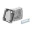 T 60 HD TR Junction box with high transparent cover 114x114x76 thumbnail 1
