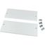 Snap-on cover, closed, BS, HxW=250x600mm, grey thumbnail 4
