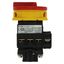 Main switch, P1, 40 A, flush mounting, 3 pole + N, Emergency switching off function, With red rotary handle and yellow locking ring, Lockable in the 0 thumbnail 29