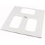 Top plate, F3A-flanges XF, for, WxD=600x800mm, IP55, grey thumbnail 1