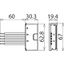 Surge arrester Type 2 DEHNcord 3-pole f. electr. installation systems thumbnail 2