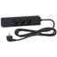 Unica extend - Schuko trailing lead - 3 gangs - with USB port - anthracite thumbnail 2