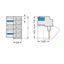 Female connector for rail-mount terminal blocks 0.6 x 1 mm pins angled thumbnail 2