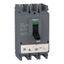 circuit breaker EasyPact CVS630N, 50 kA at 415 VAC, 600 A rating thermal magnetic TM-D trip unit, 3P 3d thumbnail 2