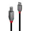 1m USB 2.0 Type C to B Cable, Anthra Line USB Type C Male to B Male thumbnail 1