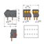 218-506/000-604 THR PCB terminal block; Locking slides; 0.5 mm² thumbnail 4