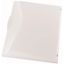 Plastic door, white, for 2-row distribution board thumbnail 1