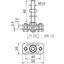 Terminal for fixed earthing point M10 f. Rd 8-10/Fl 30mm StSt (V4A) thumbnail 2