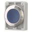 Illuminated pushbutton actuator, RMQ-Titan, flat, maintained, Blue, blank, Front ring stainless steel thumbnail 9