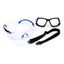 3M™ Solus™ 1000 Safety Glasses, Blue/Black Frame, Scotchgard™ Anti-Fog thumbnail 10