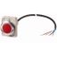 Indicator light, Flat, Cable (black) with non-terminated end, 4 pole, 3.5 m, Lens Red, LED Red, 24 V AC/DC thumbnail 1