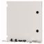 Section wide door, closed, HxW=450x425mm, IP55, grey thumbnail 1