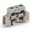 2-conductor terminal block without push-buttons with fixing flange gra thumbnail 1