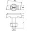 MS50HB M12x60 A4 Hook-head screw for profile rail MS5030 M12x60mm thumbnail 2