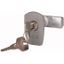 Lock, simultaneous locking with 2 keys, grey thumbnail 1