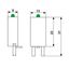 LED module green 110-240VAC for S-Relay socket thumbnail 3