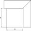 LKM F40060FS Flat angle with cover 40x60mm thumbnail 2