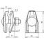 Connection clamp MCI/tZn clamping range Fl 0.4-12mm f. Rd 7-10mm thumbnail 2