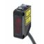 Photoelectric sensor, rectangular housing, red laser class 1, backgrou thumbnail 1