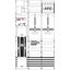 WF39EW11 Measurement and metering transformer board, Field width: 3, Rows: 0, 1350 mm x 750 mm x 160 mm, IP2XC thumbnail 5