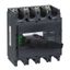 switch disconnector, Compact INS400 , 400 A, standard version with black rotary handle, 4 poles thumbnail 3