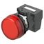 M22N Indicator, Plastic flat etched, Red, Red, 24 V, push-in terminal thumbnail 3
