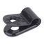 N6NY-010-0-C CABLE CLAMP BLK PLAIN EDGE .63 DIA thumbnail 2