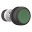 Pushbutton, Flat, maintained, 1 N/O, Screw connection, green, Blank, Bezel: black thumbnail 10