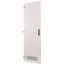 Door to switchgear area, ventilated, right, IP30, HxW=2000x850mm, grey thumbnail 1