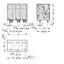 PCB terminal block 16 mm² Pin spacing 15 mm gray thumbnail 3