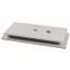 Top plate for OpenFrame, ventilated, W=600mm, IP31, grey thumbnail 1