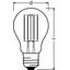 LED Retrofit CLASSIC A DIM 7.5W 840 Clear E27 thumbnail 3