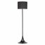 BLACK FLOOR LAMP 1 X E27 60W thumbnail 1