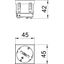 STD-D3S SWGR1 Socket 33°, single protective contact 250V, 10/16A thumbnail 2