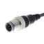 Sensor cable, M12 straight plug (male), 4-poles, A coded, PVC fire-ret thumbnail 3