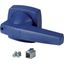 Rotary handle, 6mm, for mounting shroud, blue thumbnail 4